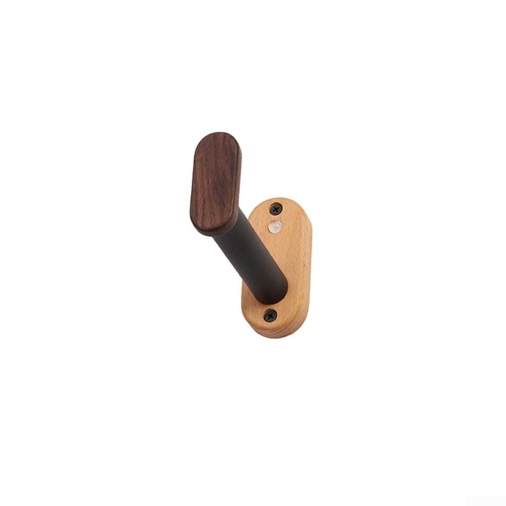 Gitarren-Wandhalterung, Wandhalterung, Displayhalterung, Gitarren-Aufhänger, Haken, massive Buche, Gitarrenhalter für Bass, Ukulele, Violine, Bass, Banjo