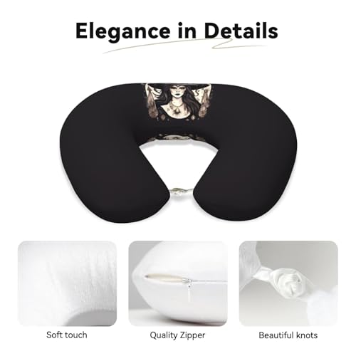 Almohada de espuma viscoelástica cuello tamaño único miniatura 4