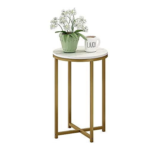 Function Home 16 Inch X Shaped Round Side Table Modern | Desertcart Brunei