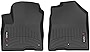 WeatherTech Custom Fit FloorLiner for Hyundai Kona Electric - 1st Row (Black)