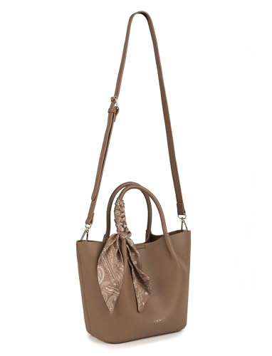 Sac à bandoulière Vivisence pour femme active avec trousse cosmétique