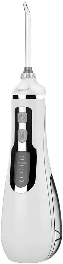 Water Flosser Cordless Oral Irrigator with 3 Modes Powerful Cleaning 200ML Water Tank IPX7 Waterproof Portable and Rechargeable