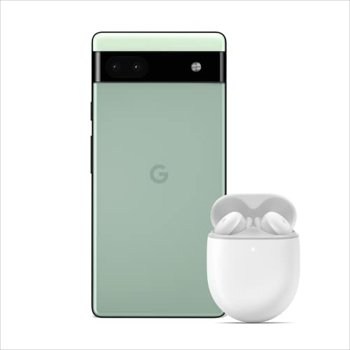 Google Pixel 6a Salvia + Pixel Buds A-Series ホワイト