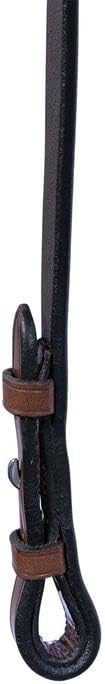 Schneiders Pinnacle X-Long Laced Reins for Horses 5/8 x 64 | Color Havana | Extra-Long for Larger Horses | Secure Grip Lacing