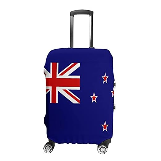 VIAMZ New Zealand Flag Luggage Cover