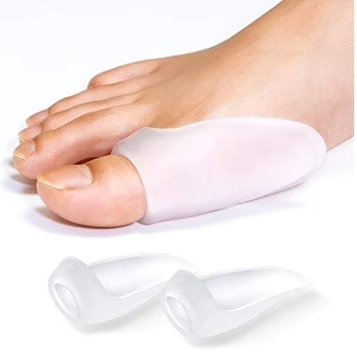 AT Surgical 2-Pack Soft and Elastic Fresco Pure Gel 5th Toe Bunion Protector Pad, One Size