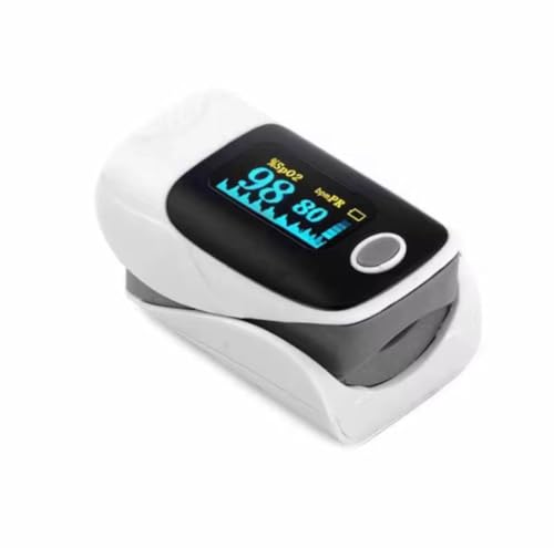 Oxymètre de Pouls Digital Professionnel - Moniteur Saturation O2 & Fréquence Cardiaque - Usage Domestique et Médical - Fingertip Pulse Oximeter