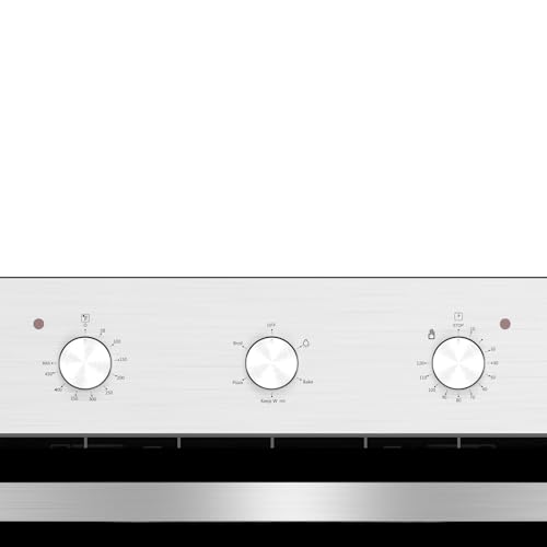 Image of Empava 24XWOA01 24 inch Electric Single Wall Oven with Basic Broil Bake Functions Mechanical Knobs Control Stainless Steel, WOA01