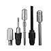 Electric Hammer Drill Adapter Practical Impact Drill Bits Square Handle Round Handle Lengthen Drill Bits for Industry Steel Impact Drill Bit Converter Portable Electric Hammer Drill Adapter