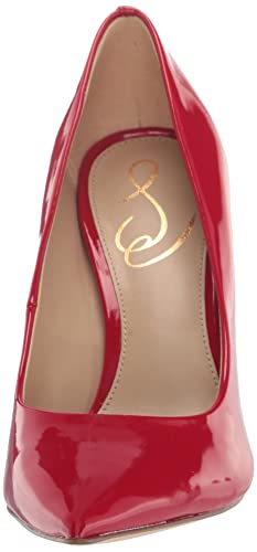 Sam Edelman Hazel - Sandals for Women - Synthetic Insole - Leather Outsole - Low-Cut Vamp - High Stiletto Heel Ruby Red 8 W2