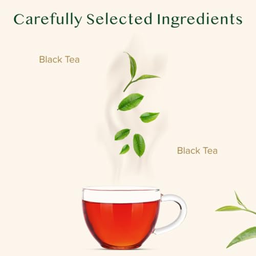 VAHDAM, Original English Breakfast Black Tea Leaves (340g) 170+ Cups | Non GMO, Gluten Free | 100% Halal Certified | Strong & Aromatic Loose Leaf Tea | Unblended Single Origin Tea | Vacuum Sealed Pack