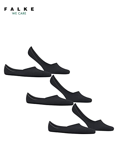FALKE Men's Step Sustainable Cotton No Show Socks, 3 Pairs3