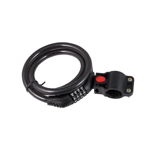 Image of CRADIAC - Cycle Lock | Helmet Locks | Cycle Locks for Bicycle | Helmet Locks for Mens Bike | Keyless Numeric Bike Cable Lock | Multi-Purpose for Bikes, Cycles, Helmets, Scooters, Gates