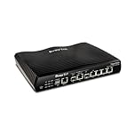 DrayTek Vigor 2928 Multi‑Gigabit Wired FTTP Ethernet Router – 10Gb LAN and WAN, Dual‑WAN Load Balancing, VPN Firewall, Gigabit LAN, Business‑Grade