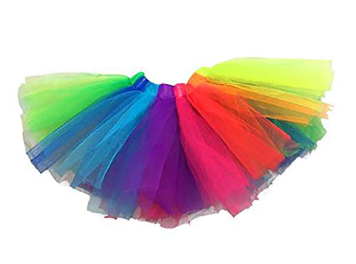 Adorable Rainbow Tutu Teddy Bear Clothes Outfit Fits Most 8