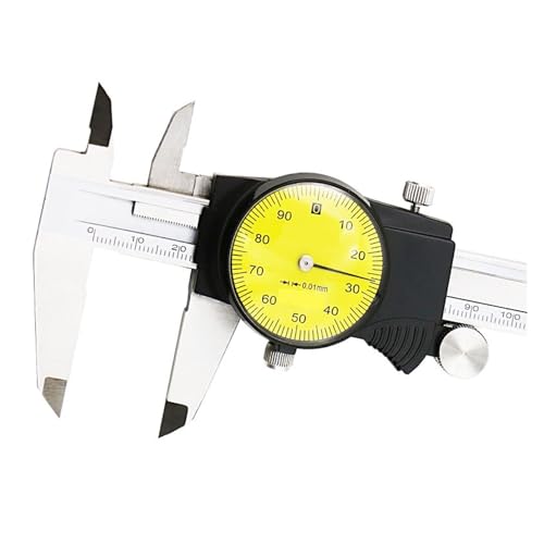 Mediciones precisas de 0,01mm sin fallos de bateria con calibre de dial 2