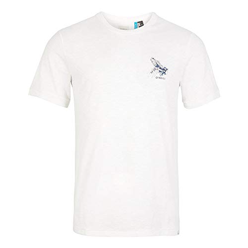 O'Neill Lm Pacific Cove T-shirt, Camiseta para Hombre, Blanco (1030 Powder White), XS