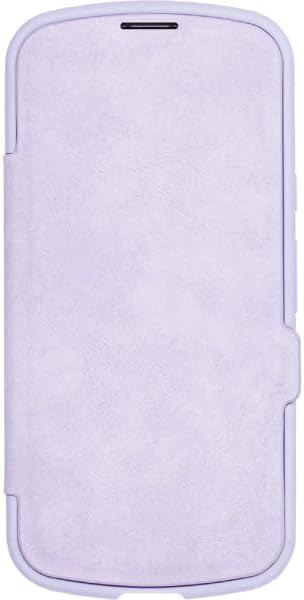 Google Pixel 9A Compatible Case, Notebook Type, Clear, Google Pixel 9A, Chrome-NATURAL (Lavender)