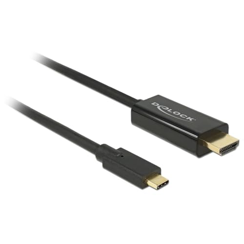 Adaptador DeLOCK 85259 USB C HDMI 2m para conectar tu portátil a la televisión del salón
