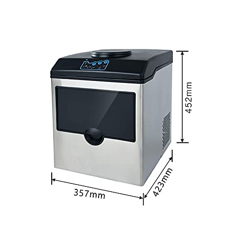 Eismaschine, tragbare Eiswürfelmaschine, Zähler, automatische elektrische Eismaschine mit Eisschaufel, für… – Bild 4