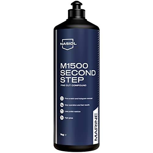 Nasiol M1500 Fine Cut Compound for Marine Vessels Polishing 1Kg