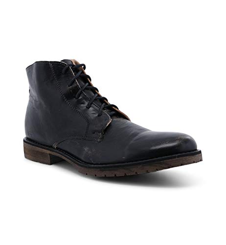 Bed|Stu Men’s Hoover II Leather Boot (10.5 M US, Black Hand WASH)