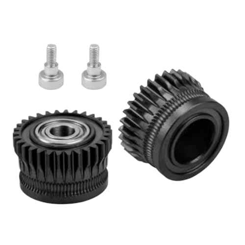 Pian All Metal Extruder Gear �A�b�v�O���[�h�t�B�b�g Creality Ender-3 V3 Plus - K1 K1C K1 Max�݊��A�j�b�P��DLC�R�[�e�B���O�d���|(DLC�R�[�e�B���O)