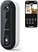 WiFi/WLAN günstig Kaufen-WUUK 2K Video Türklingel mit Kamera, Erforderliche Homebase, Keine Monatliche Gebühr, 180 Tage Akku, 32GB Local Storage, Dreifache Bewegungserkennung, 2.4G/5G WLAN, IP65