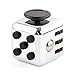 Juguete Cubo FidgetToys mágico,cube Anti-ansiedad Anti-Stress Cube FidgetToy para niños,Adolescentes y Adultos Stress Color Plata