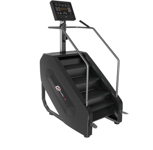 Stairmaster Machine Stepper Machine StairClimber LED Screen Commercial Stair Stepper Stepmill Cardio Lower Body 610LBS 24-168 Steps/Min Heart Rate Sensors