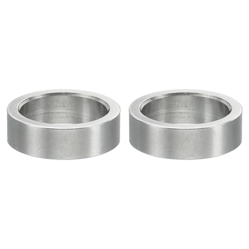 PATIKIL M12ステンレススペーサー 2個入り メタルスペーサー ステンレススチール 12.2mm ID x 16mm OD x 5mm L 1/2"またはM12ネジ用 スペーサースクリュースタンドオフ