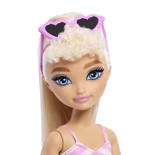 Muñeca Barbie Dream Besties Malibu Beach para niñas 4+ miniatura 3