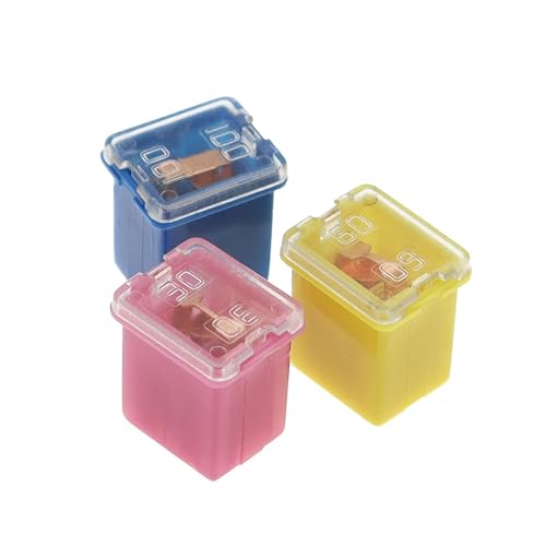 5PCS PEC LPJ 20A 30A 40A 50A 60A Fusible Cuadrado para Auto Caja Impermeable miniatura 2