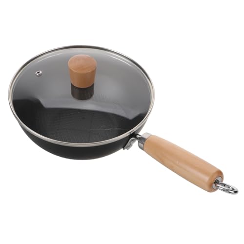 Wok pequeño de hierro estilo japonés Cabilock antiadherente miniatura 1