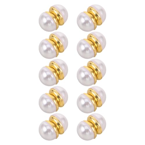 Poids magnétiques pour voile de mariée en perles dorées d'exception x10