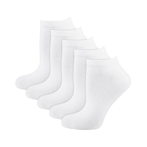 Nur Der Herren Heren Classic 5 Sneakers Socken, Weiß (Weiß 920), 43-46 EU