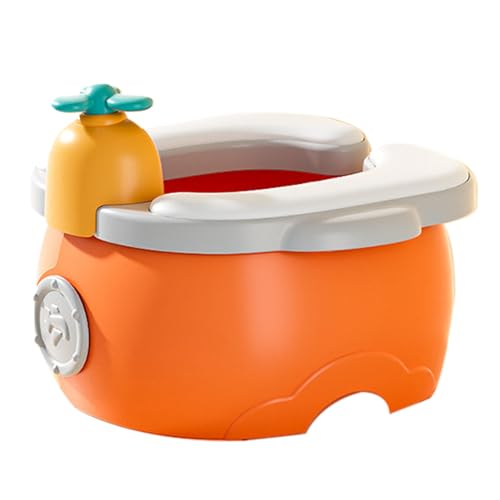 Travel Potty, Portable Potty Seat for Toddlers, Children Folding Toilet Thickened Leakproof Training Toilet Seat, Foldable Potty Seat for Baby Car Use, Traveling and Outdoor Play