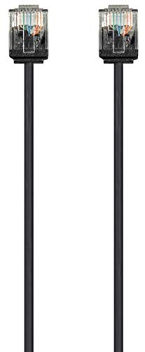 Cable Ethernet Monoprice Cat6 Patch 5 pies Negro Pack 2 miniatura 2