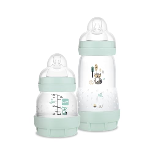 MAM Baby Kit 2 Mamadeiras Easy Start Starter Set Anticólica e Men...