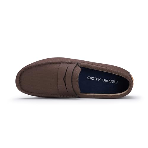 Image of Ferro Aldo Men's Loafer Collection | Classic Slip-on Penny Loafers & Driving Moccasins for Casual & Dress