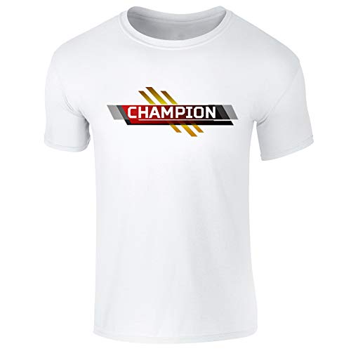 Apex Champion - Camiseta de Consola de PC para Hombre y Mujer, diseño Inspirado en los campeones Blanco Blanco (XXX-Large)