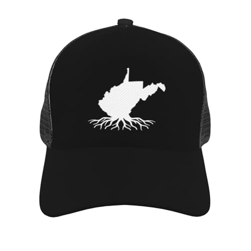 West Virginia Roots Unisex Mesh Baseball Caps - Classic Adjustable Hat3