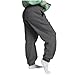 Women Baggy Cinch Bottom with Pocket High Elastic Waisted Soft Sweatpants Solid Color Fashion Workout Casual Jogger S-4XL