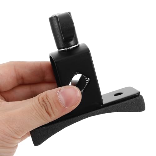Soporte Clamp para Cowbell Toyvian para Aro de Bombo, Hardware de Batería Ligero con Montura Ajustable para Percusión miniatura 3