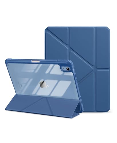 CoBak Case for iPad (A16) 11th Generation 11 Inch 2025 iPad 10th Generation Case 10.9 Inch 2022 - Protective Cover with Multi-Angle Includes Portrait Stand Pencil Holder and Auto Wake/Sleep- Blue