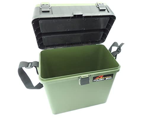 Roddarch Seat Box & Fishing Tackle Box with Padded Strap & Seat Pad. Sea Boat or Coarse - Image 6