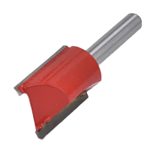 Pissente PISSENTEWIHV9UBZGP1091-12 Router Bits 1/4 Inch Shank, Straight Router Bit Alloy Steel 2 Flute Trimming Cutter Straight Router Cutter Bit Woodworking Tool thumb #8