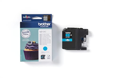 Brother LC123C Cyan - vue 9