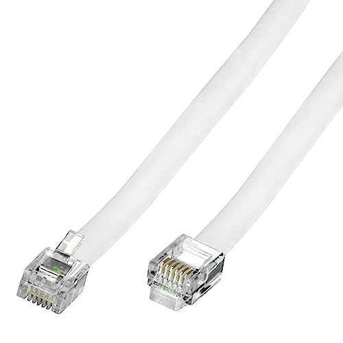 Conext Link TC6WH7 7 FT RJ11 6P6CW[dbP[u̓dbR[hCC[ white