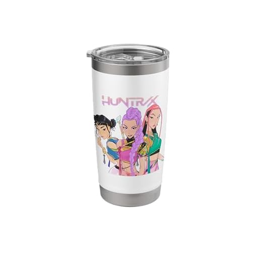 KPop Demon Hunters HUNTR/X Officially Licensed Stainless Steel Insulated Tumbler